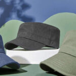 Imagen 8 de 9 de Gorra Cubana Con Visera Lisa Varios Colores Tipo Militar