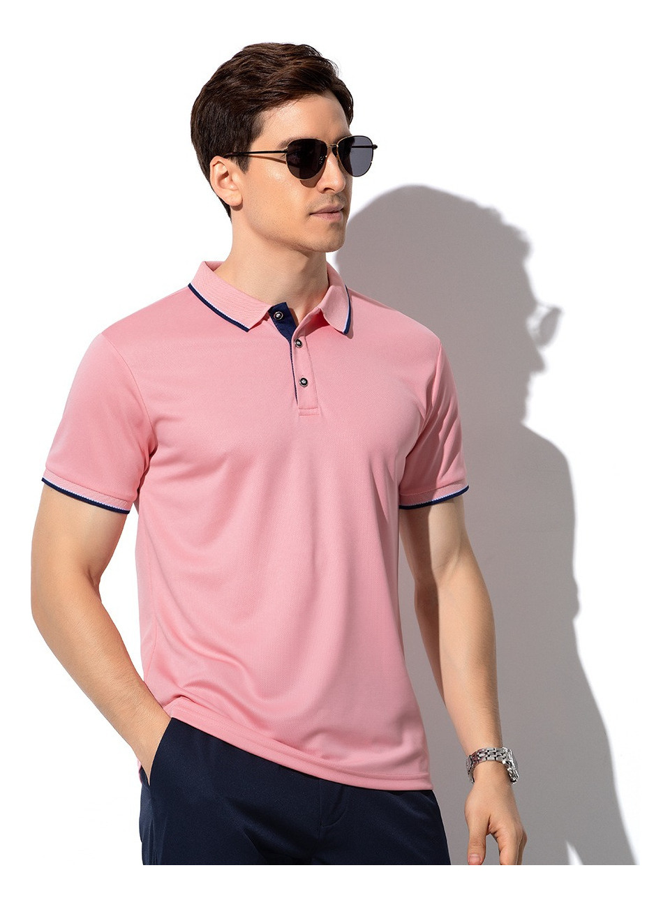 Imagen 1 de 6 de Playera Tipo Polo Calidad Casual Slim Fit Hombre Casey Kevin Imagen 1 de 6 de Playera Tipo Polo Calidad Casual Slim Fit Hombre Casey Kevin