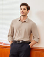 Imagen 2 de 7 de Camisa Vestir Slim Fit Strech Manga Larga Hombre Casey Kevin