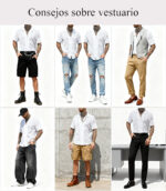 Imagen 6 de 8 de Camisa Casual Fresca Para Hombre Manga Corta Casey Kevin