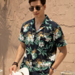 Imagen 1 de 7 de Camisa Aloha Hombre Algodón Manga Corta Casey Kevin