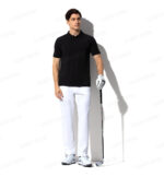 Imagen 5 de 8 de Playeras Tipo Polo Caballero Suavizada Casual Casey Kevin