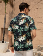 Imagen 2 de 7 de Camisa Aloha Hombre Algodón Manga Corta Casey Kevin
