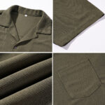 Imagen 4 de 7 de Camisa Formal Hombre Camisa Casual Manga Corta Casey Kevin