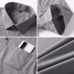 Imagen 4 de 5 de Camisa Hombre Manga Corta Slim Fit Moda Casual Casey Kevin
