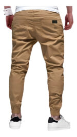 Imagen 2 de 6 de Pantalón Jogger Cargo Casual De Twill De Algodón Para Hombre