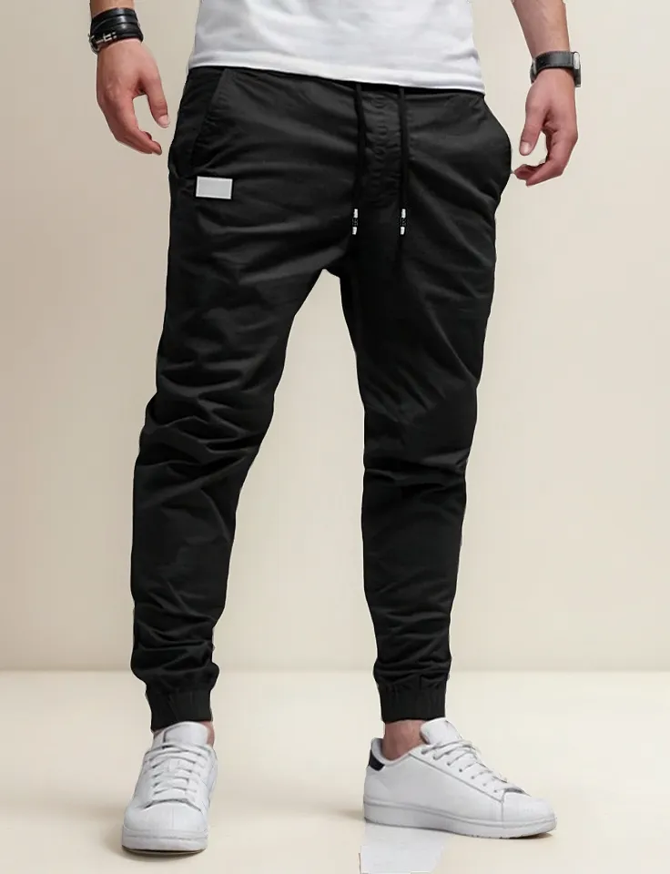 Pantalon jogger cargo algodon twill para hombre de Nuens
