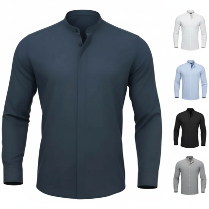 Imagen 1 de 8 de Camisa Regular Fit Oxford Algodón Casual Manga Larga Hombre