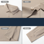 Imagen 5 de 7 de Camisa Vestir Slim Fit Strech Manga Larga Hombre Casey Kevin