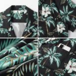 Imagen 7 de 7 de Camisa Aloha Hombre Algodón Manga Corta Casey Kevin